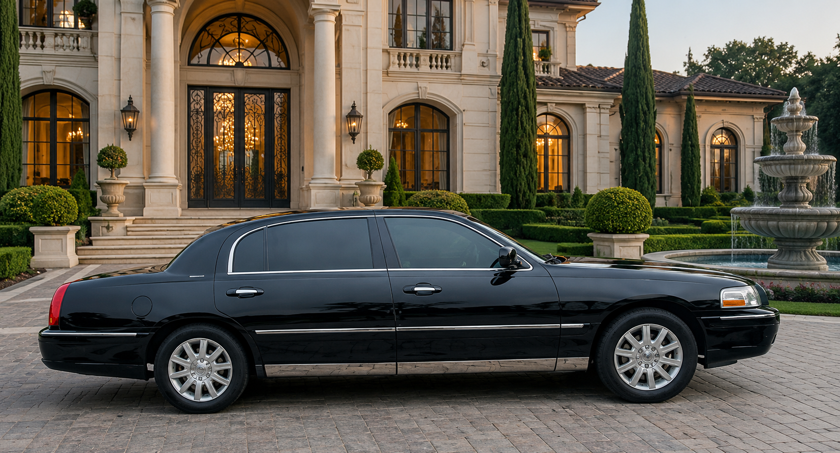 Your private transportation awaits to take you for young plasma